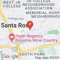View Map of 837 Fifth St 2nd Floor,Santa Rosa,CA,95404